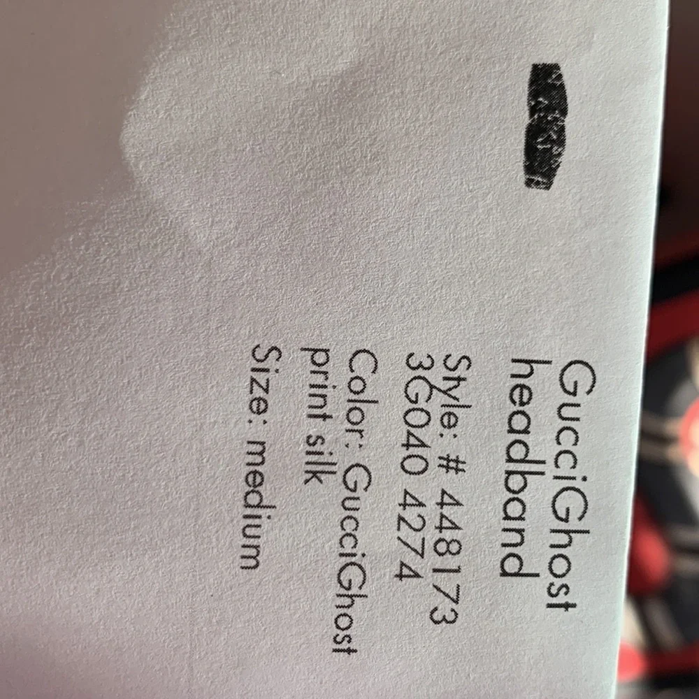 Gucci‎ Ghost headband